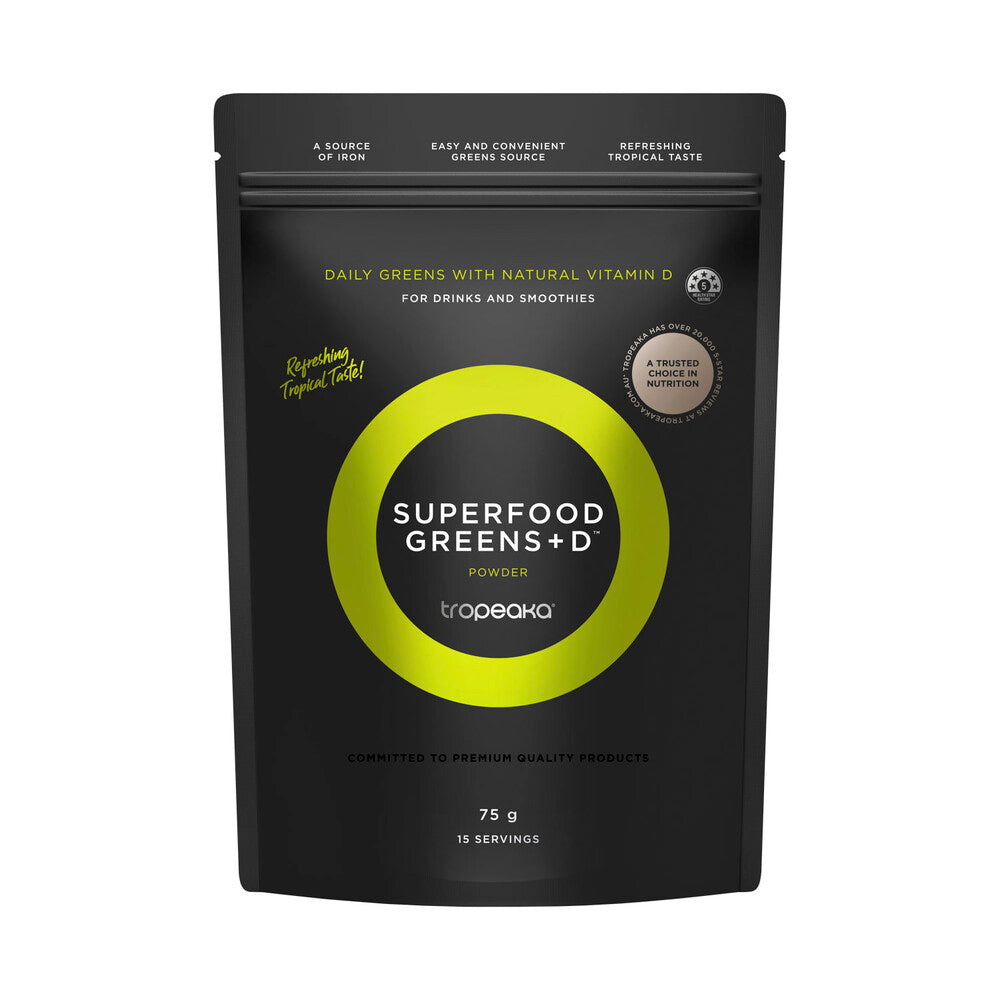 Tropeaka Superfood Greens + D 200g