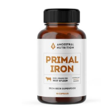 ANCESTRAL NUTRITION Primal Iron 100% Grass Fed Beef Spleen