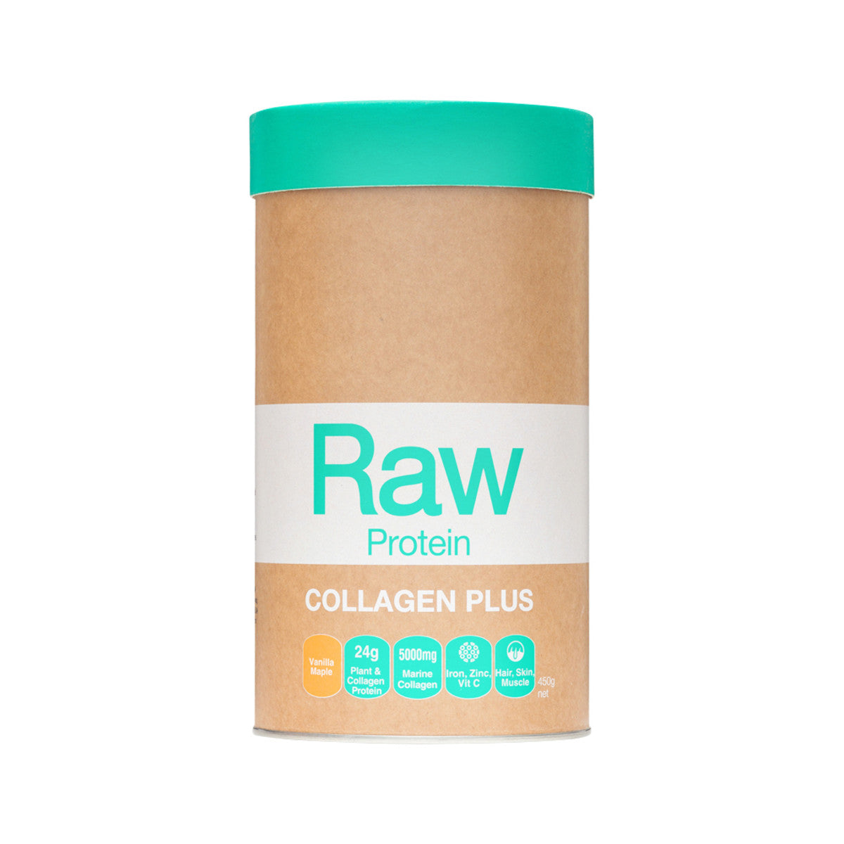 AMAZONIA RAW PROTEIN Collagen Plus Vanilla Maple