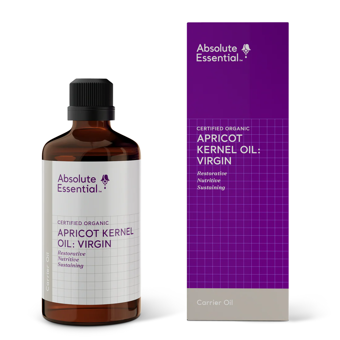 Absolute Essential Apricot Kernel Oil Virgin Org 100ml