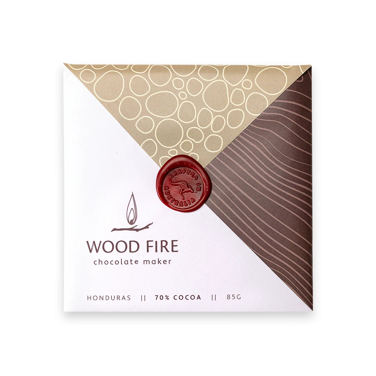 Woodfire Dark Chocolate Bar Dark 70%