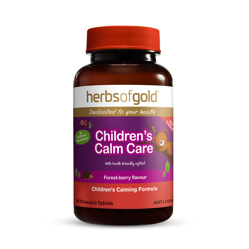 HERBS OF GOLD Children's Calm Care (chewable) 60t