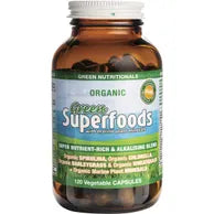 GREEN NUTRITIONALS Green Superfoods Organic 600mg 120c