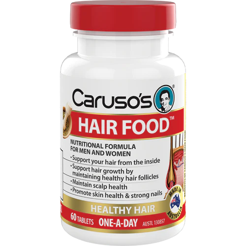 Carusos Natural Health Hair Food 60 Tablets