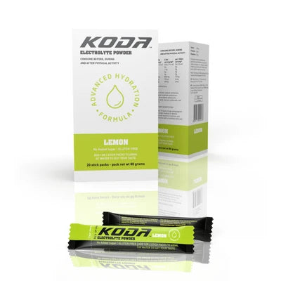 KODA electrolyte LEMON sachet 20 sticks