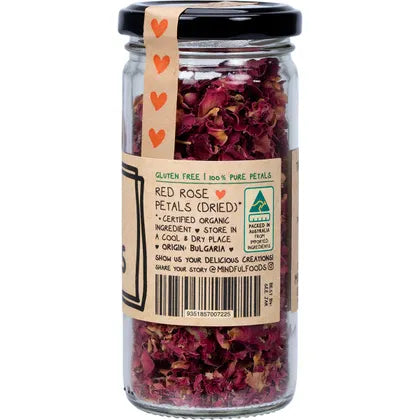 MINDFUL FOODS Rose Petals Organic 15g