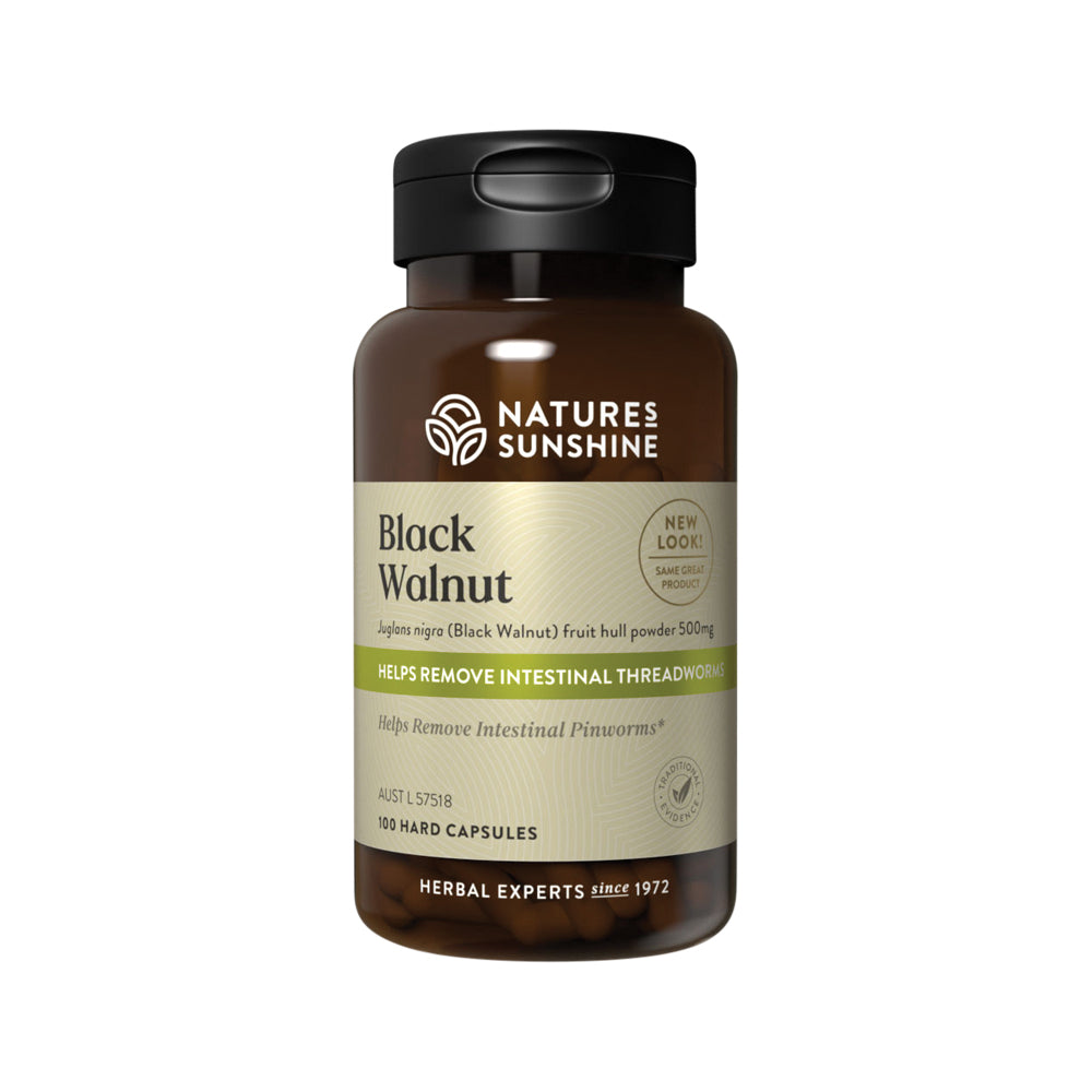 Natures Sunshine Black Walnut 500mg 100c