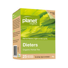 PLANET ORGANIC Organic Dieters Herbal Tea x 25 Tea Bags