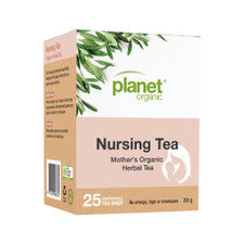 PLANET ORGANIC Organic Breastfeeding Support Herbal Tea x 25 Tea Bags