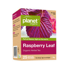 PLANET Raspberry Leaf Organic T/Bags x25