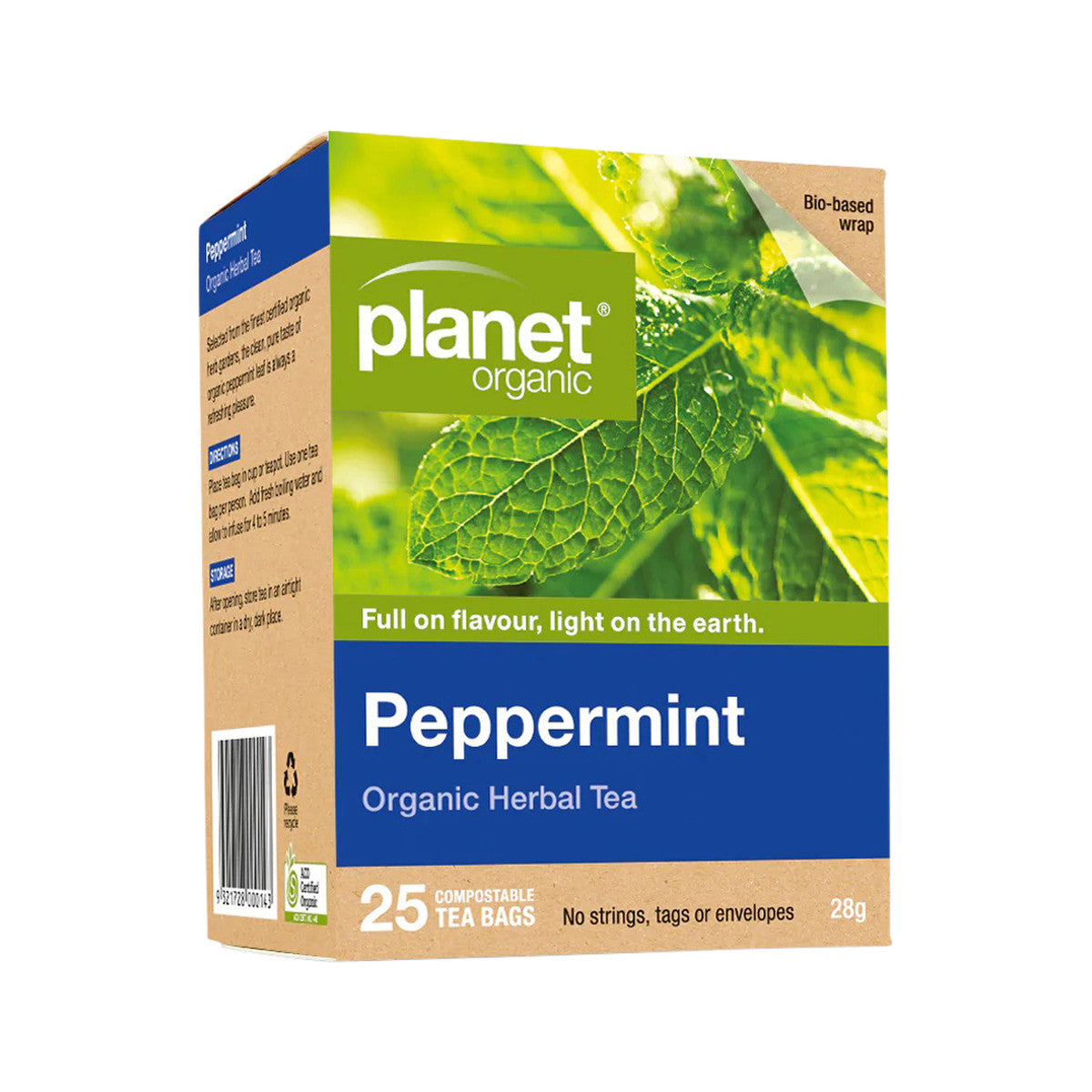 PLANET Peppermint Organic T/Bags