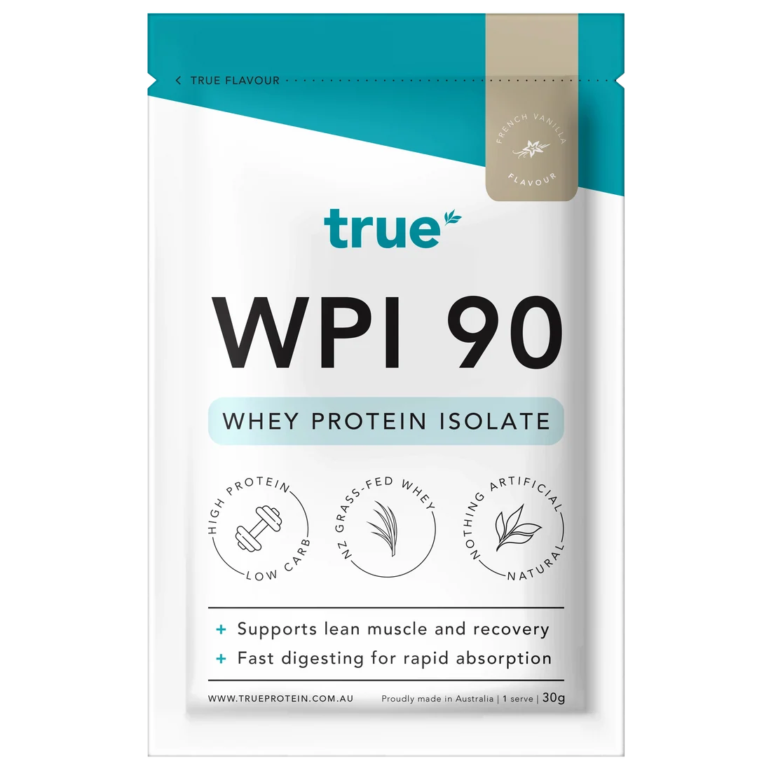 True protein 30g sachets
