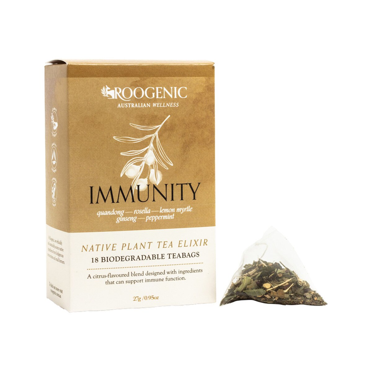 ROOGENIC Immunity T/Bags x18