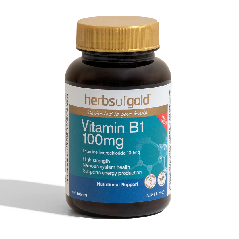 HERBS OF GOLD Vitamin B1 100mg