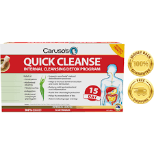 Carusos Natural Health Quick Cleanse 15 Day Detox Kit