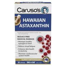 Carusos Natural Health Haiwaiian Astaxanthin 30 Capsules