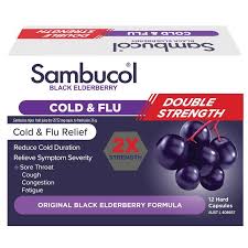 Sambucol Black Elderberry Cold & Flu - double Strength
