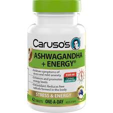 CARUSOS Ashwagandha + Energy 42t