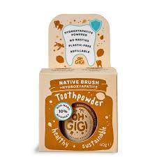 OH GIGI Tooth Powder Plus Native Brush