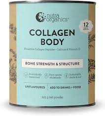 Nutra Naturals Collagen Joints and Bones with Bioactive Collagen Peptides + Calcium & Vitamin D Unflavoured