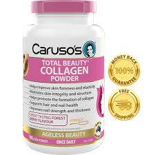 Carusos Natural Health Total Beauty Collagen Powder 100g