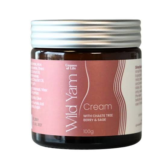 Grasses of Life Wild Yam Cream with Chaste Tree Berry & Sage
