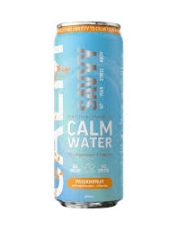 Savvy Calm Sparkling Water - Passionfruit