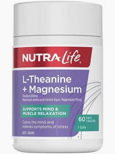 NutraLife L-Theanine + Magnesium 60 capsules