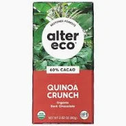 Alter Eco Organic Dark Chocolate Quinoa Crunch
