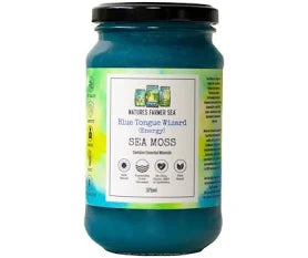 NATURES FARMER SEA Sea Moss Gel - Blue Tongue Wizard 375ml