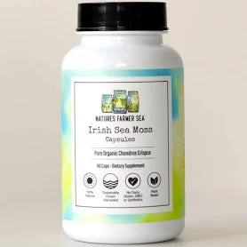 NATURES FARMER SEA Irish Sea Moss Capsules x60