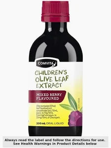 comvita Children's Olive Leaf Extract - Mixed Berry Flavoured