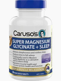 Carusos Super Magnesium Glycinate + Sleep