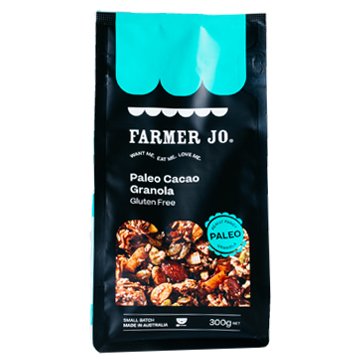 FARMER JO Paleo Cacao Granola G/F 300g