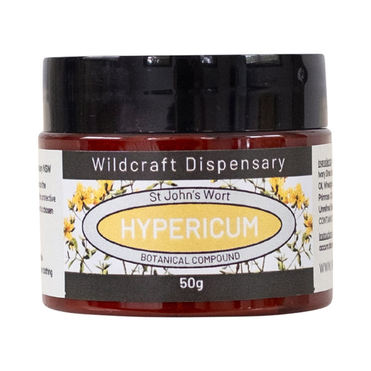 WILDCRAFT DISPENSARY HYPERICUM HERBAL OINTMENT 50G
