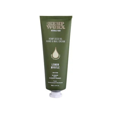 HEMP WORK - Hand and nail cream (Lemon Myrtle)