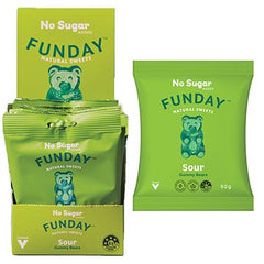 Funday Natural Sweets Sour Vegan Gummy Bears