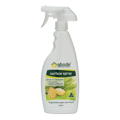 ABODE Surface Spray Ginger & Lemongrass Spray 500ml