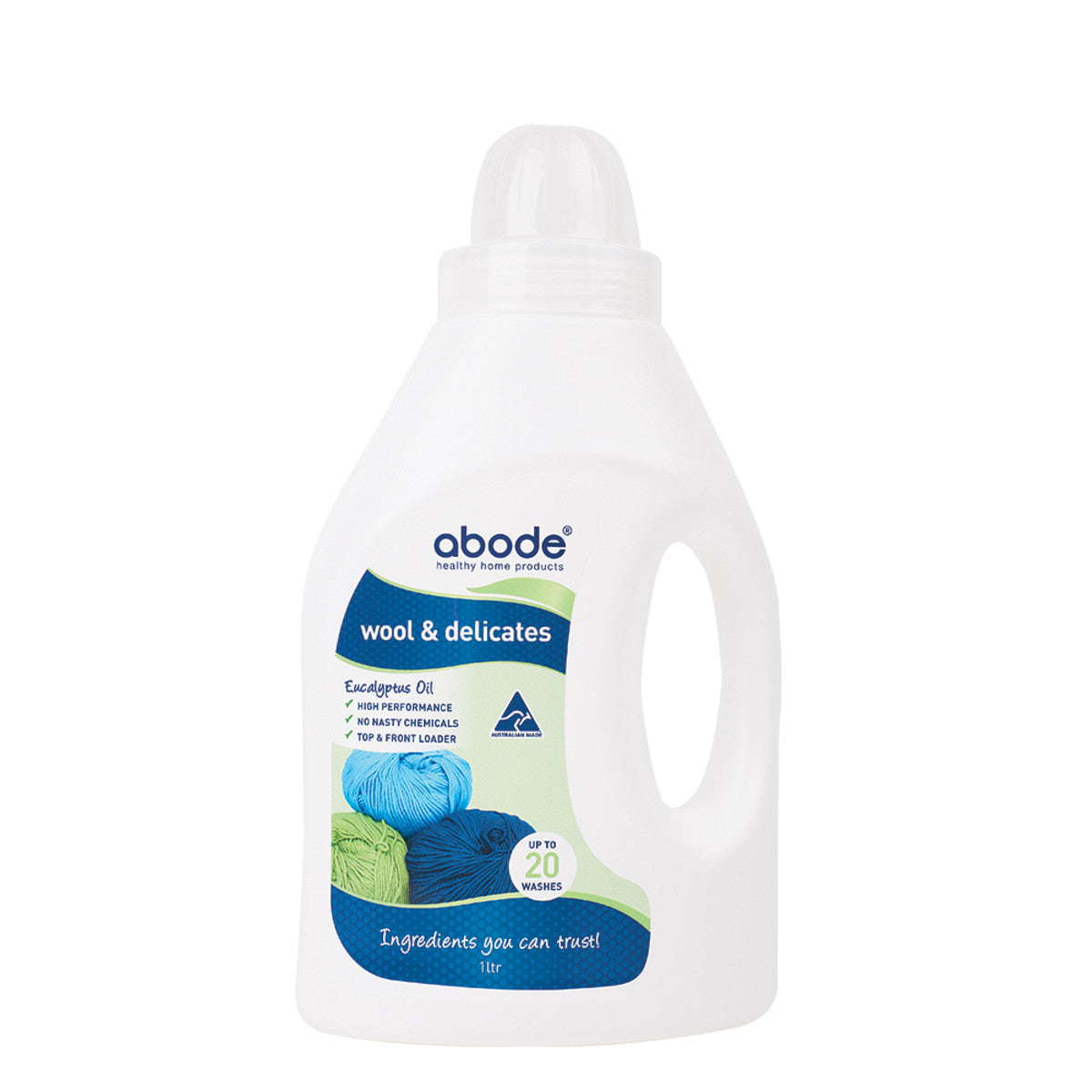 ABODE Wool & Delicates (Front & Top Loader) Eucalyptus 1L