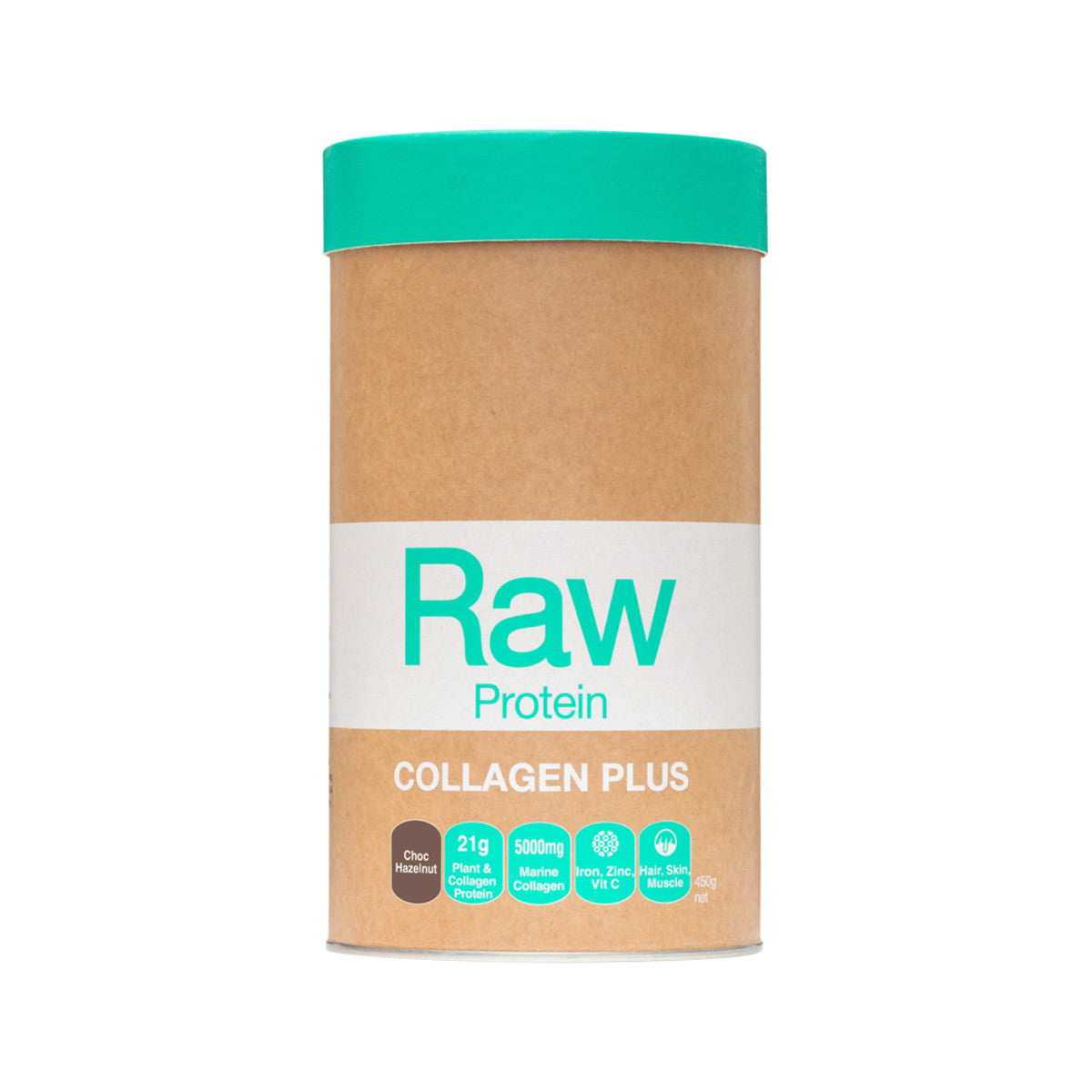 AMAZONIA RAW PROTEIN Collagen Plus Choc Hazelnut