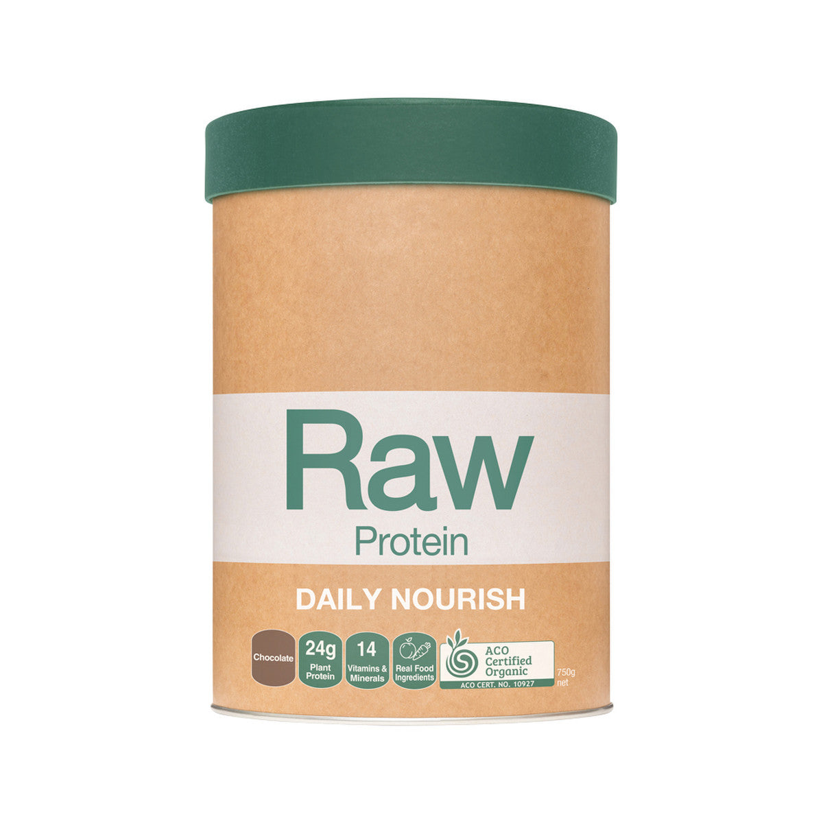 AMAZONIA RAW PROTEIN Organic Daily Nourish Chocolate