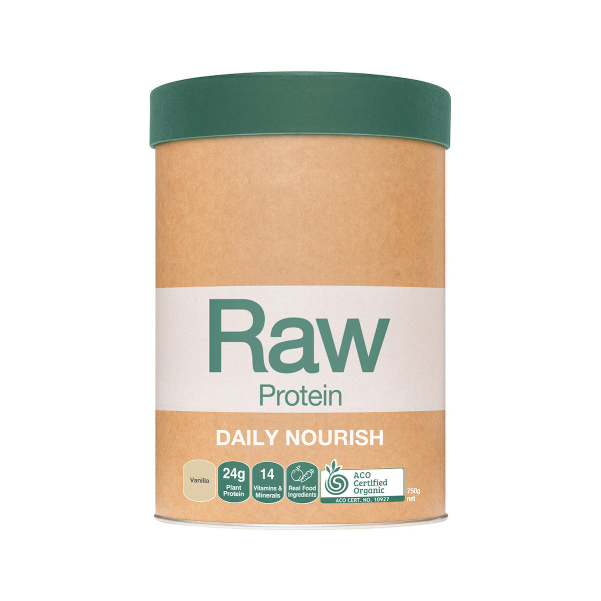 AMAZONIA RAW PROTEIN Organic Daily Nourish Vanilla