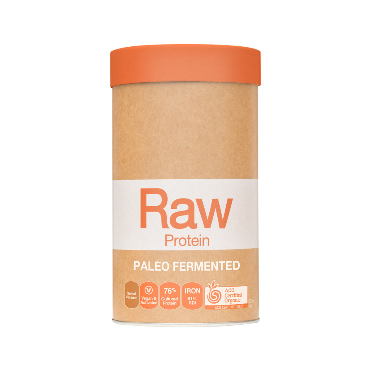 Amazonia Raw Paleo Fermented Protein Salted Caramel Coconut