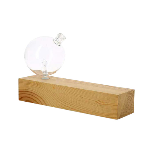 AMRITA COURT Nebuliser (Diffuser) Wooden Base Geometry Oblong