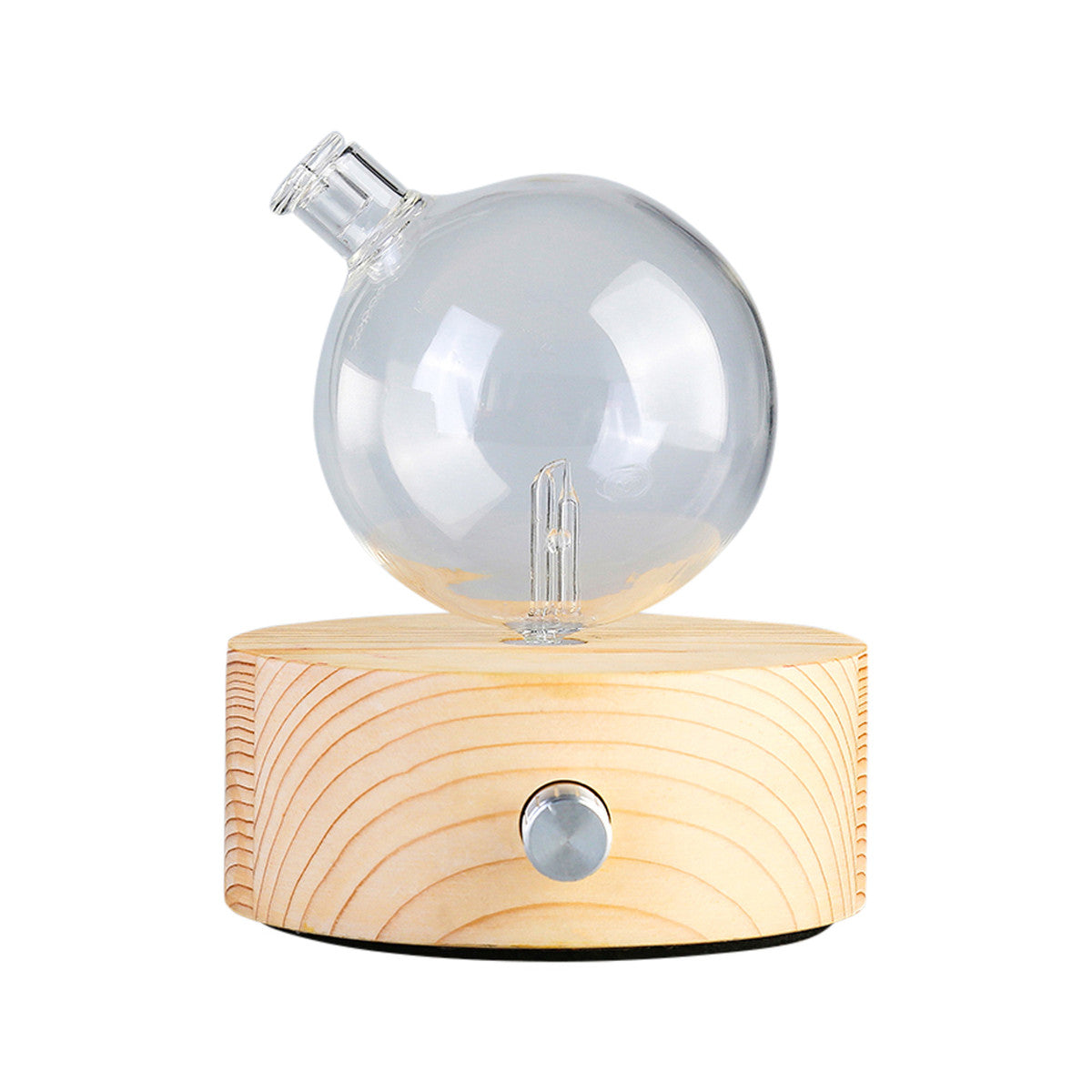 AMRITA COURT Nebuliser (Diffuser) Wooden Base Geometry Round