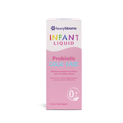 HENRY BLOOMS INFANT PROBIOTIC COLIC EAZE 7.5ml