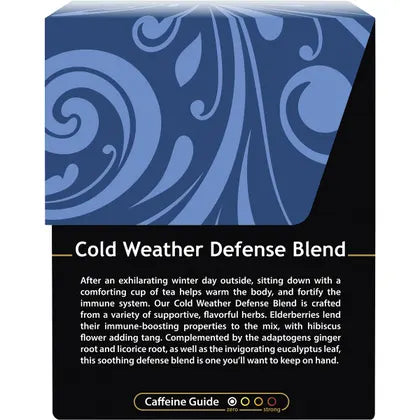 BUDDHA TEAS Cold Weather Defense Blend Organic Herbal Tea x18