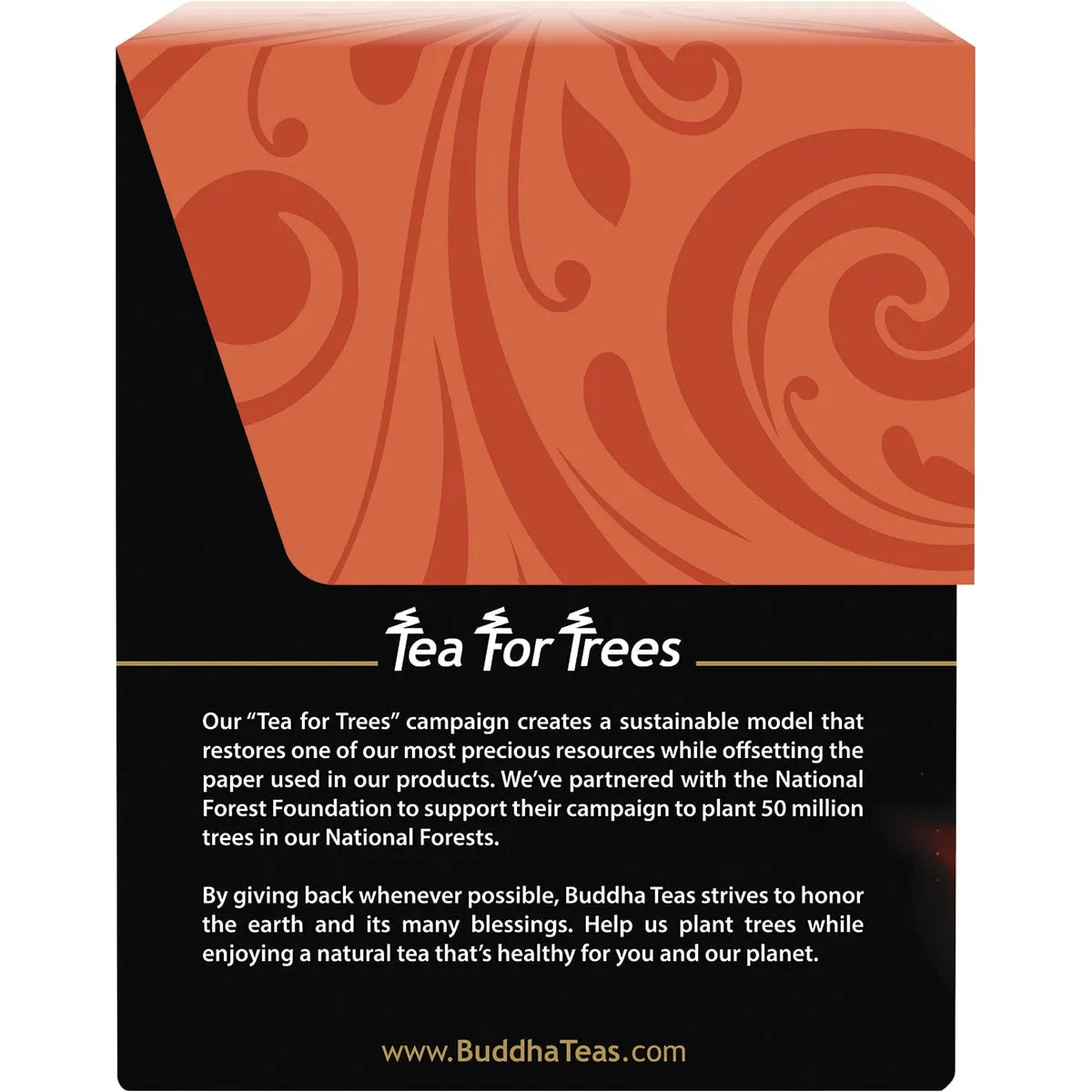 BUDDHA TEAS Organic Herbal Tea Bags Zenergy Blend 18pk