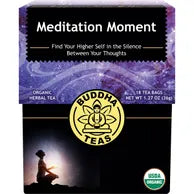 BUDDHA TEAS Meditation Moment Organic Herbal Tea x18