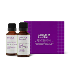 Absolute Essential Beauty Essentials (25ml Face Serum and Hair Restorer Oil)